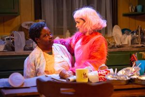 Patrena Murray and Reyna de Courcy in the hollower at New Light Theater Project at Ac Photo