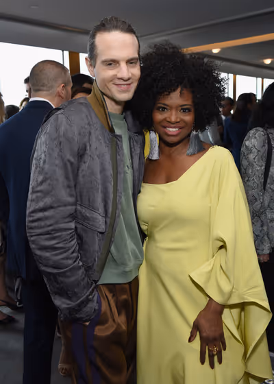 Jordan Roth and LaChanze Photo
