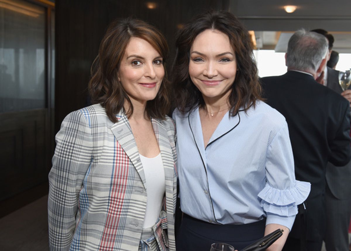 Tina Fey and Katrina Lenk  at 
