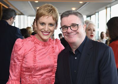 Denise Gough and Nathan Lane  Photo
