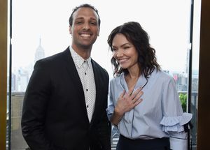 Ari'el Stachel and Katrina Lenk  Photo