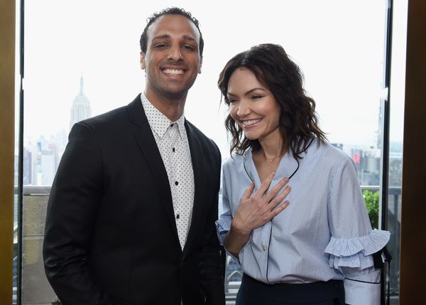 Ari'el Stachel and Katrina Lenk  Photo