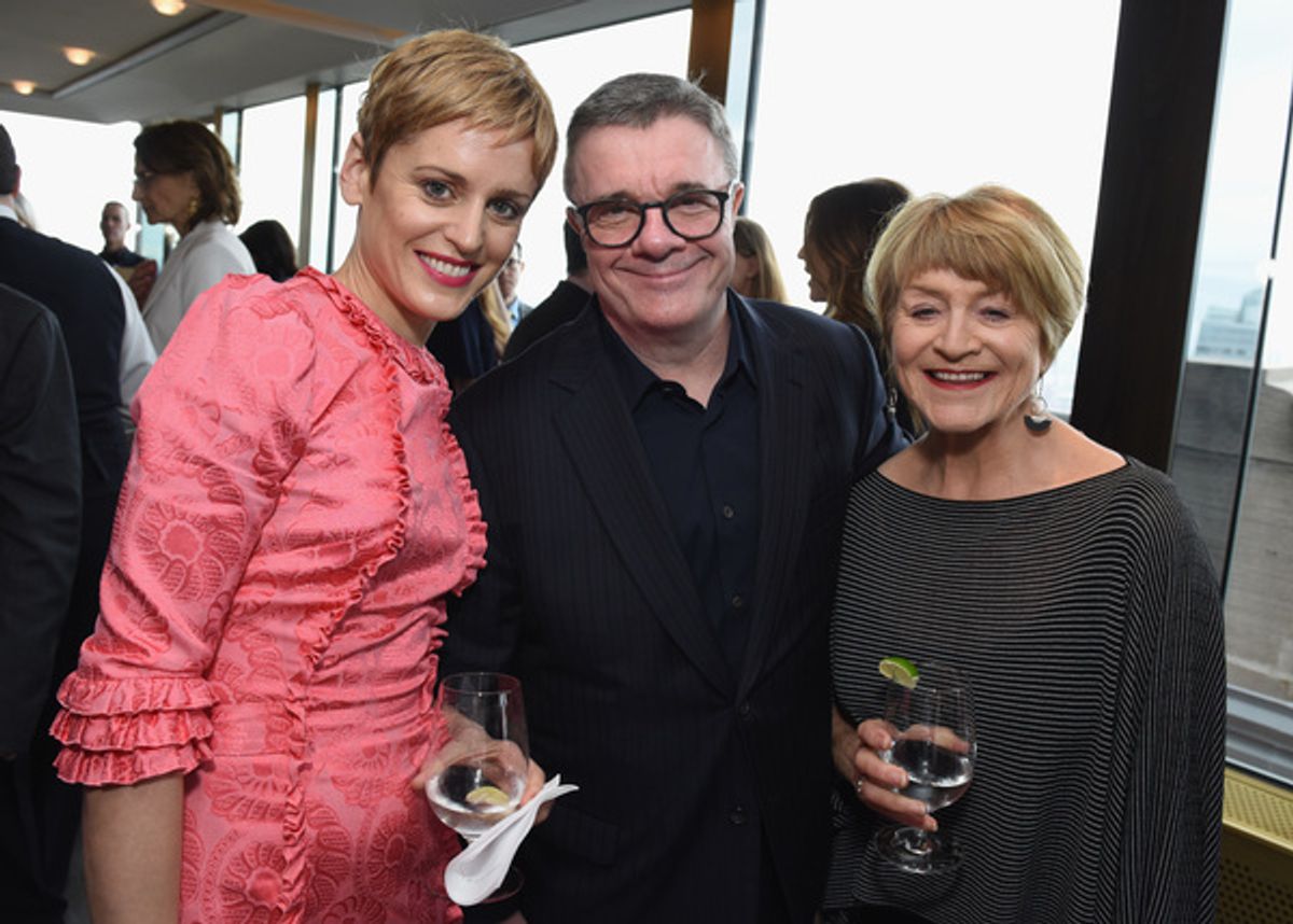 Denise Gough, Nathan Lane, and Susan Brown  at 
