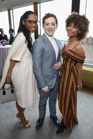 Hailey Kilgore, Ethan Slater, and Ariana DeBose @ BroadwayWorld Hailey Kilgore, Ethan Slater, and Ariana DeBose Photo