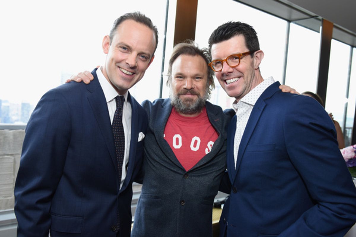 Harry Hadden-Paton, Norbert Leo Butz, and Gavin Lee  at 