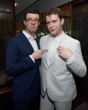 Gavin Lee and Grey Henson @ BroadwayWorld Gavin Lee and Grey Henson Photo