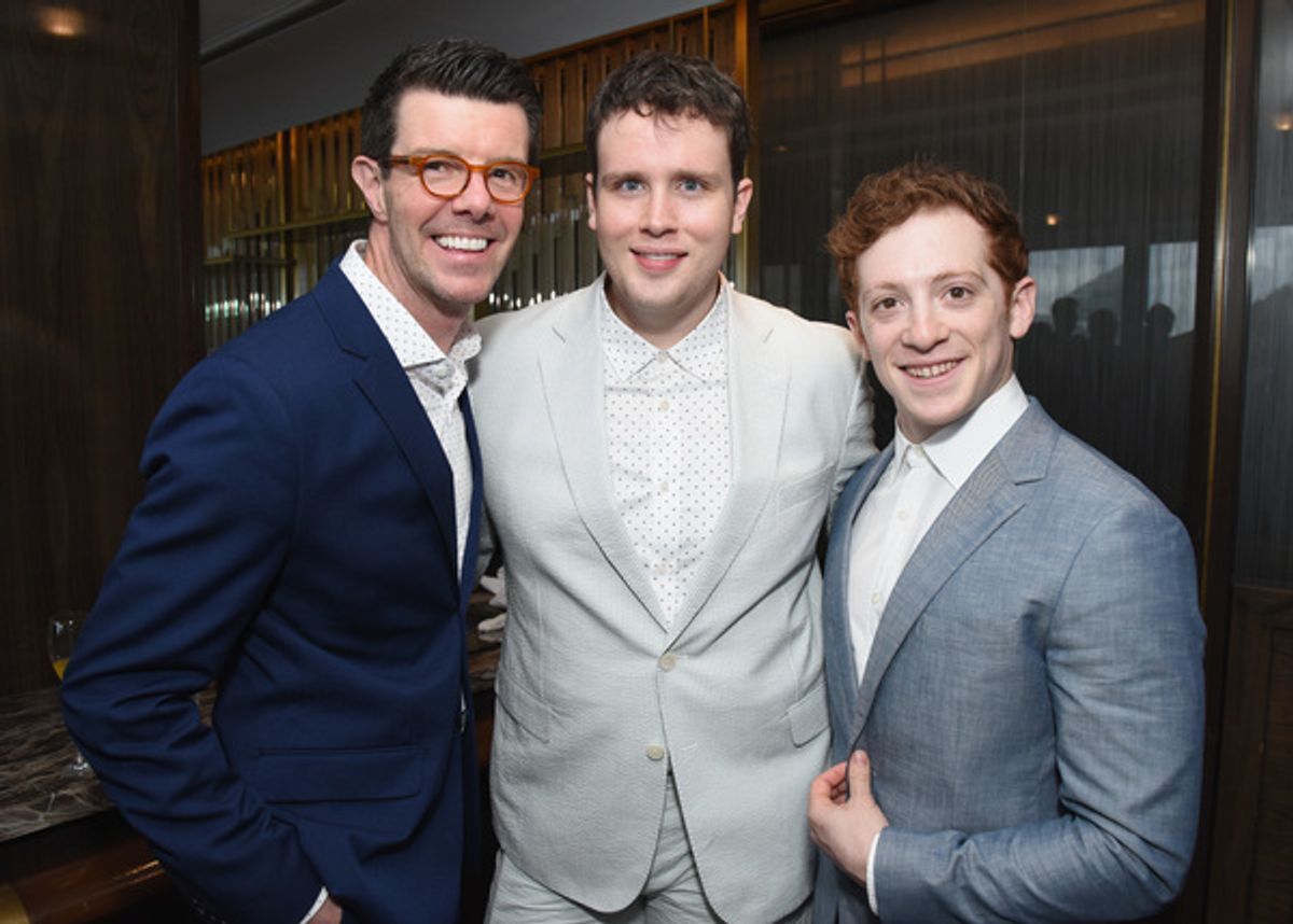 Gavin Lee, Grey Henson, and Ethan Slater at 