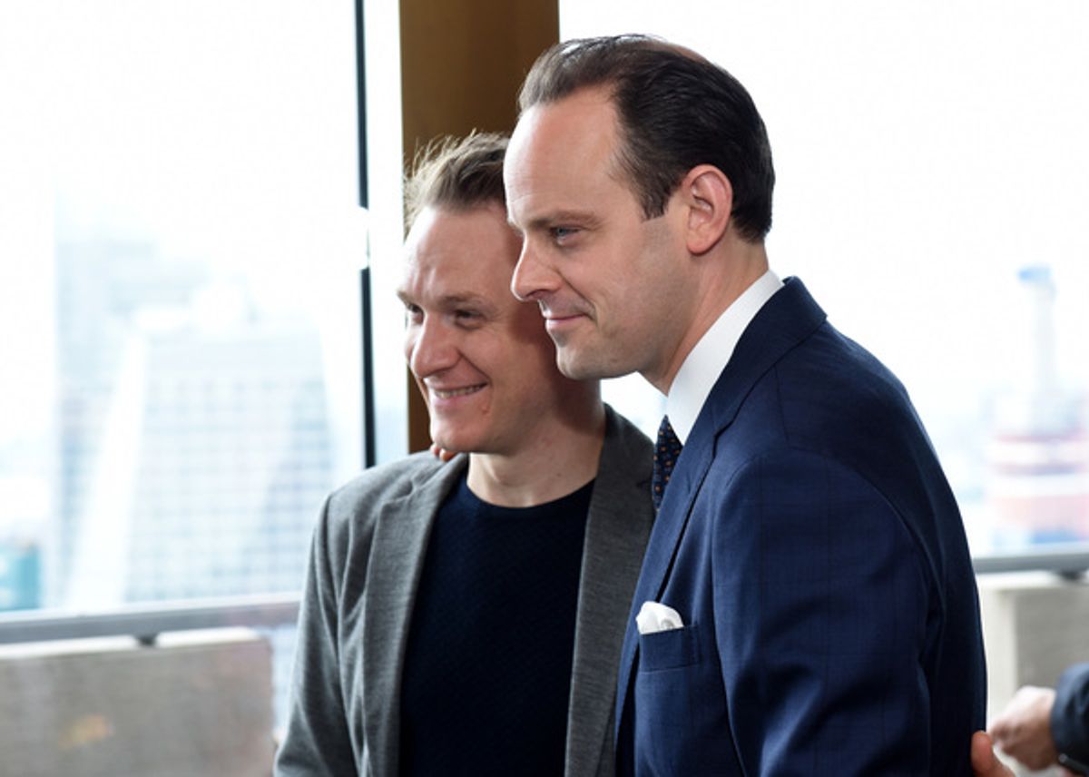 Jamie Parker and Harry Hadden-Paton at 