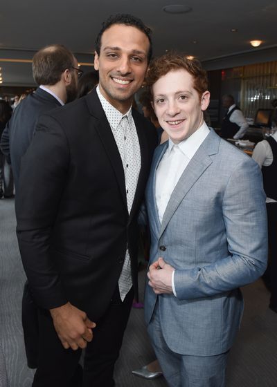 Ari'el Stachel and Ethan Slater Photo