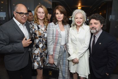  David Yazbek, Nell Benjamin, Tina Fey, Cyndi Lauper, and Jeff Richmond  Photo
