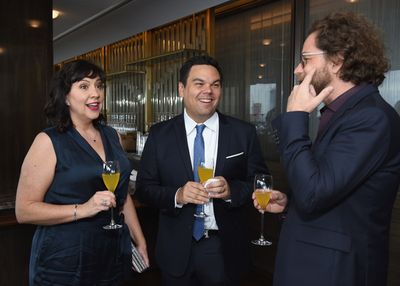 Kristen Anderson-Lopez and Robert Lopez Photo