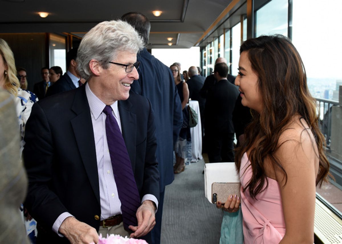 Ted Chapin and Ashley Park  at 