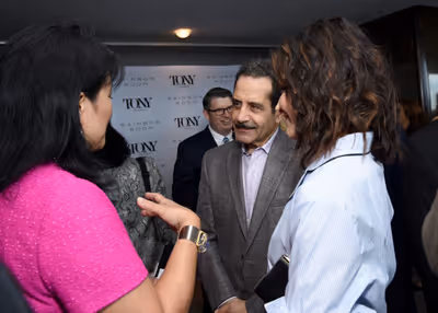 Tony Shalhoub and Katrina Lenk Photo