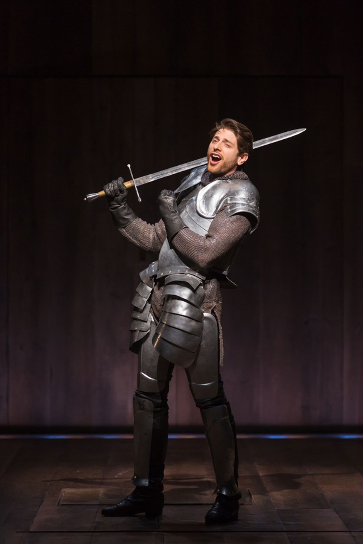 Nick Fitzer as Lancelot du Lac in Lerner & Loeweâ€™s Camelot at 