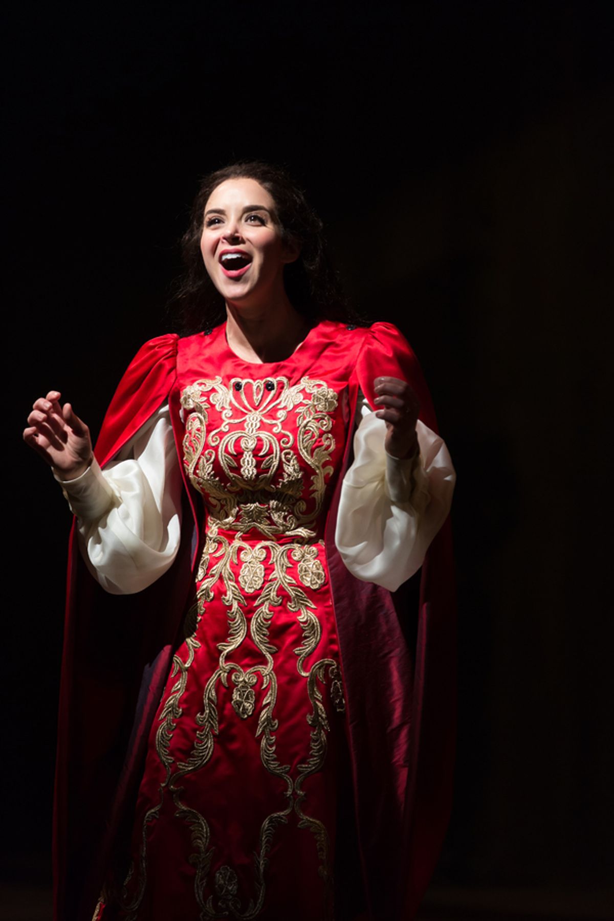 Alexandra Silber as Guenevere in Lerner & Loeweâ€™s Camelot at 