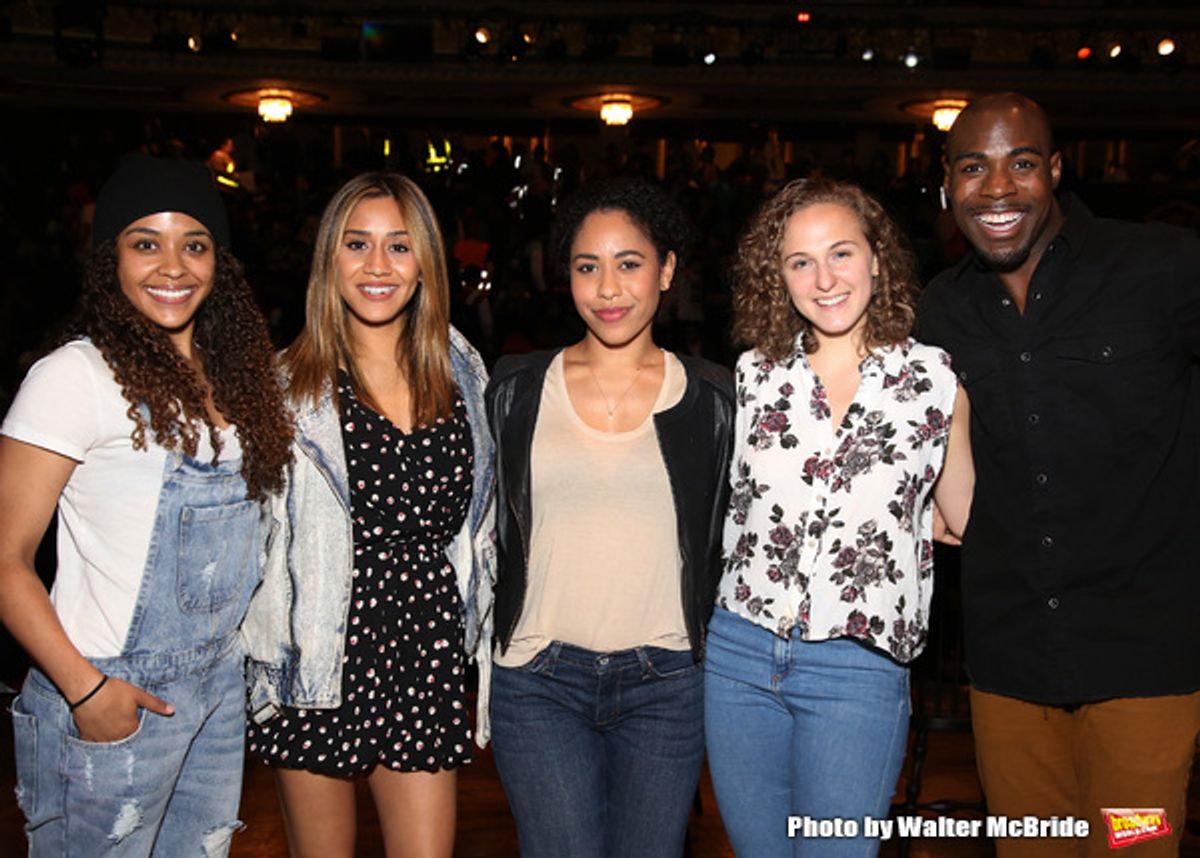 Sasha Hollinger, Joanna Jones, Erin Clemons, Hope Endrenyi and Justin Dine Bryant at 