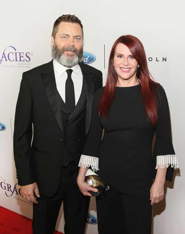 Megan Mullally and Nick Offerman Photo