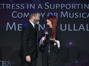 Megan Mullally, Nick Offerman @ BroadwayWorld Megan Mullally, Nick Offerman Photo