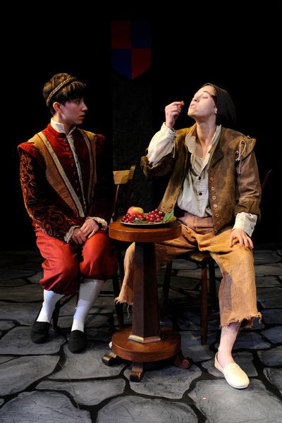 Meg Rumsey-Lasersohn (as Edward), Emily Dale White (as Tom). Photo