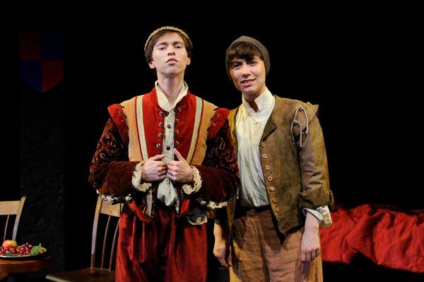 Emily Dale White (as Tom), Meg Rumsey-Lasersohn (as Edward). Photo