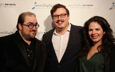 Music Director David Fiorello, Director and Choreographer Christopher Pazdernik and A Photo