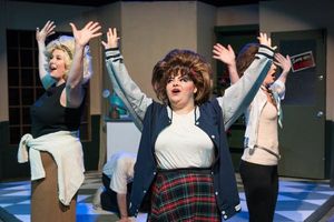 (L to R)  BRITTANY GRIFFINS (Ronette), TONI NICOLE BRIDGES (Crystal) and JOELLE CRAFT Photo