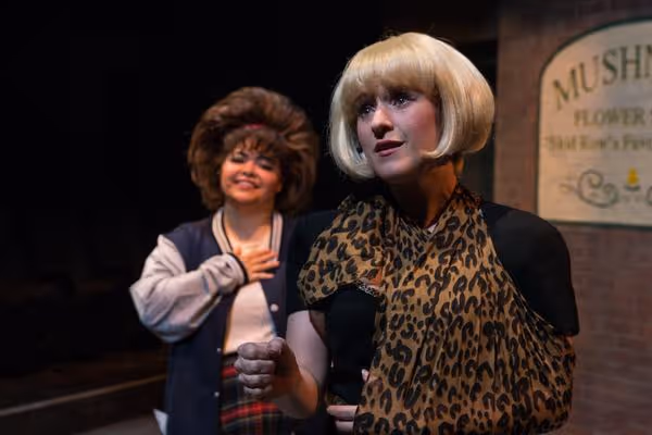 (L to R) TONI NICOLE BRIDGES (Crystal) and JENNIFER REDSTON (Audrey) from the Lakewoo Photo