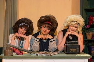 (L to R)  TONI NICOLE BRIDGES (Crystal), BRITTANY GRIFFINS (Ronette) and JOELLE CRAFT Photo