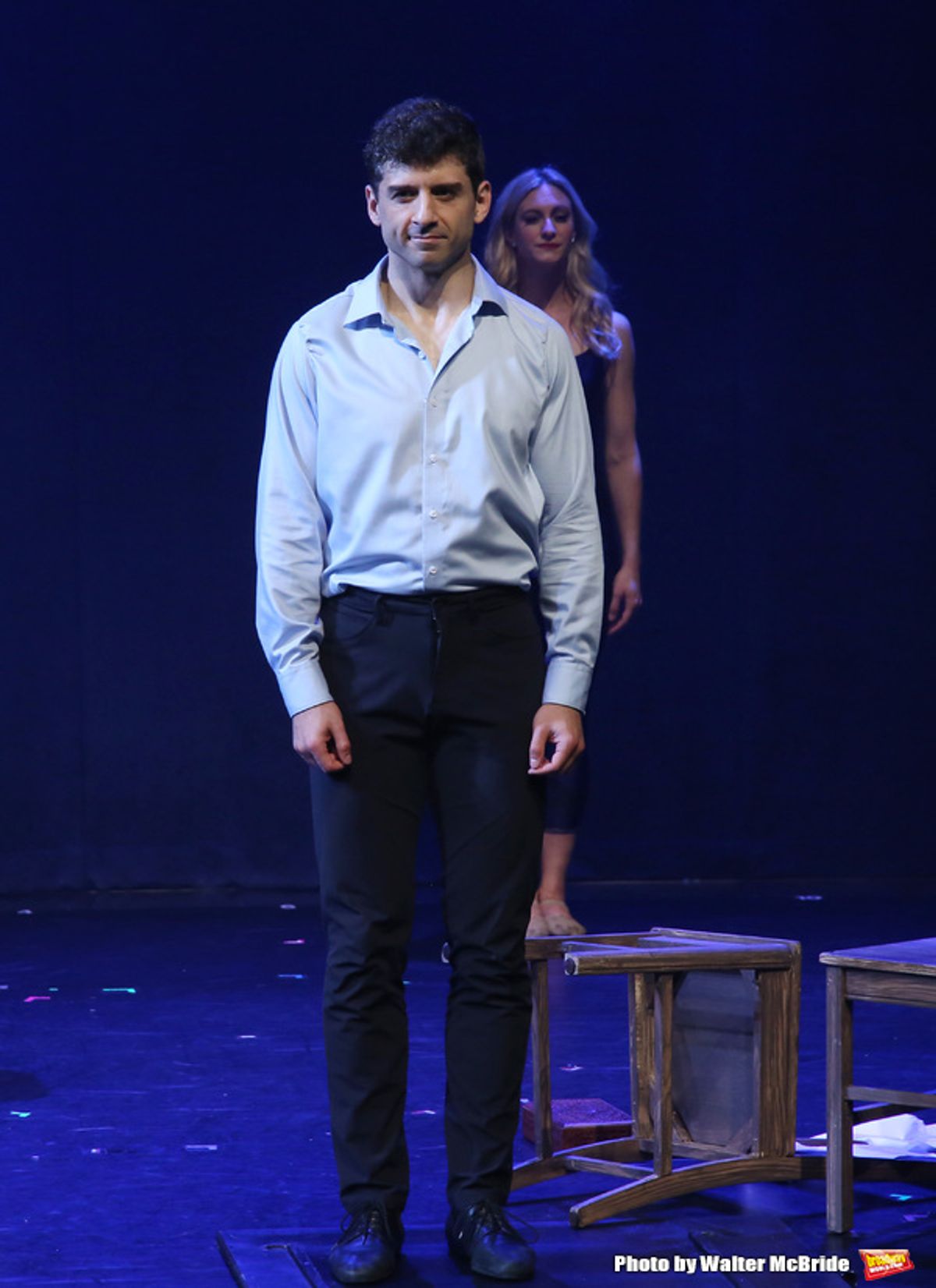 Tony Yazbeck at The Cast of THE BEAST IN THE JUNGLE Takes its Opening Night Bows