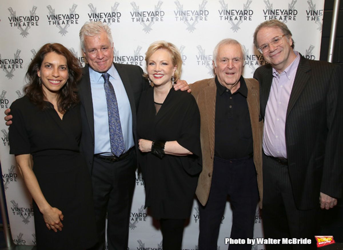 Sarah Stern, David Thompson, Susan Stroman, John Kander and Douglas Aibel at 