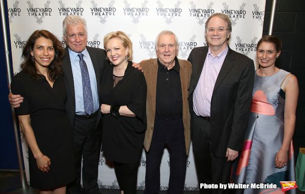 Sarah Stern, David Thompson, Susan Stroman, John Kander, Douglas Aibel and Suzanne Ap Photo