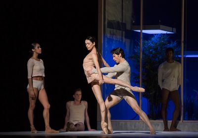 Misty Copeland, Alessandra ferri and herman Cornejo in Wayne McGregorâ€™s AFTERI Photo