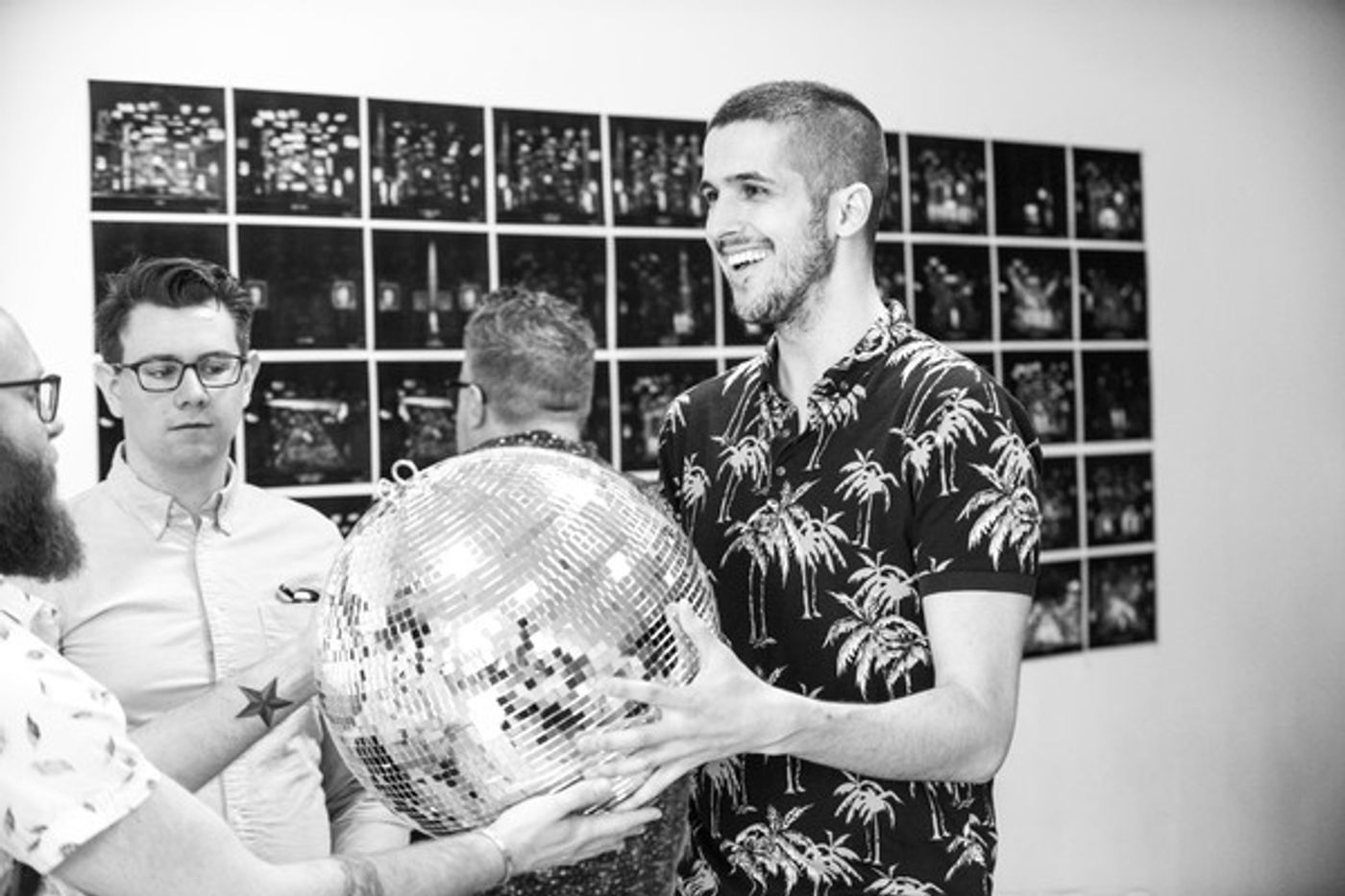 Photo Flash: In Rehearsal with Atlantic's THIS AIN'T NO DISCO  Image