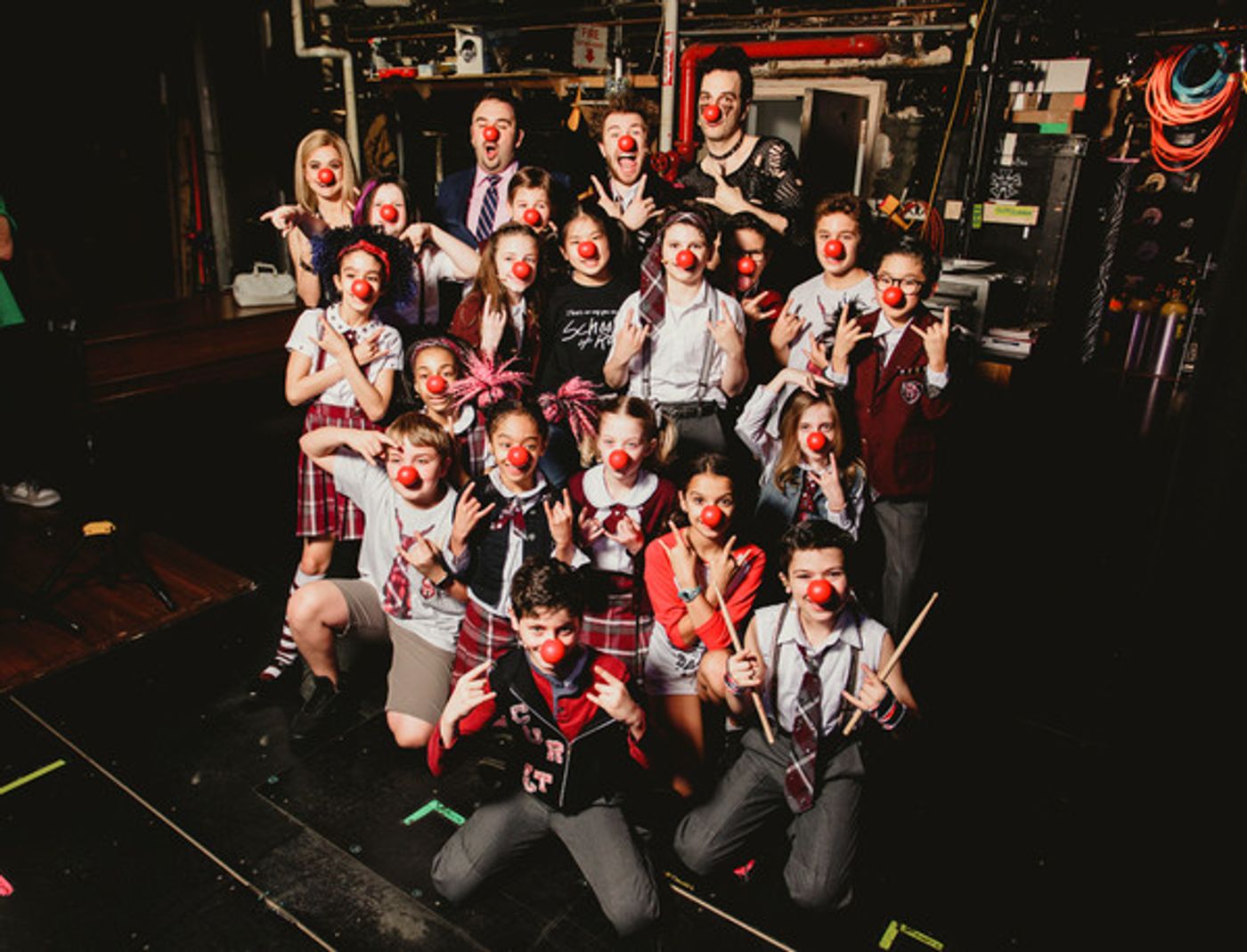 Photo Flash: SCHOOL OF ROCK Celebrates Red Nose Day Plus Special Contest!  Image
