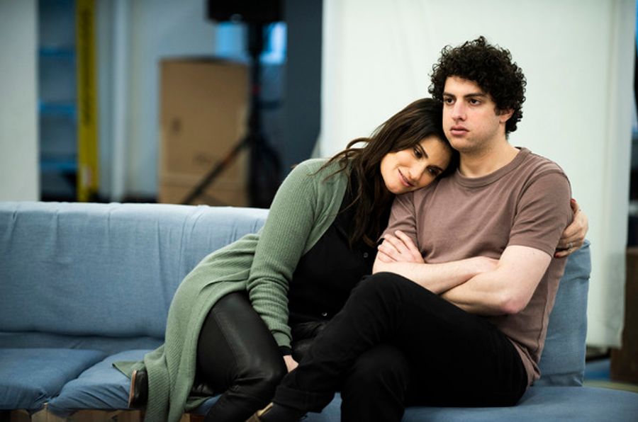 Photo Flash: In Rehearsal with Idina Menzel and the Cast of SKINTIGHT Image