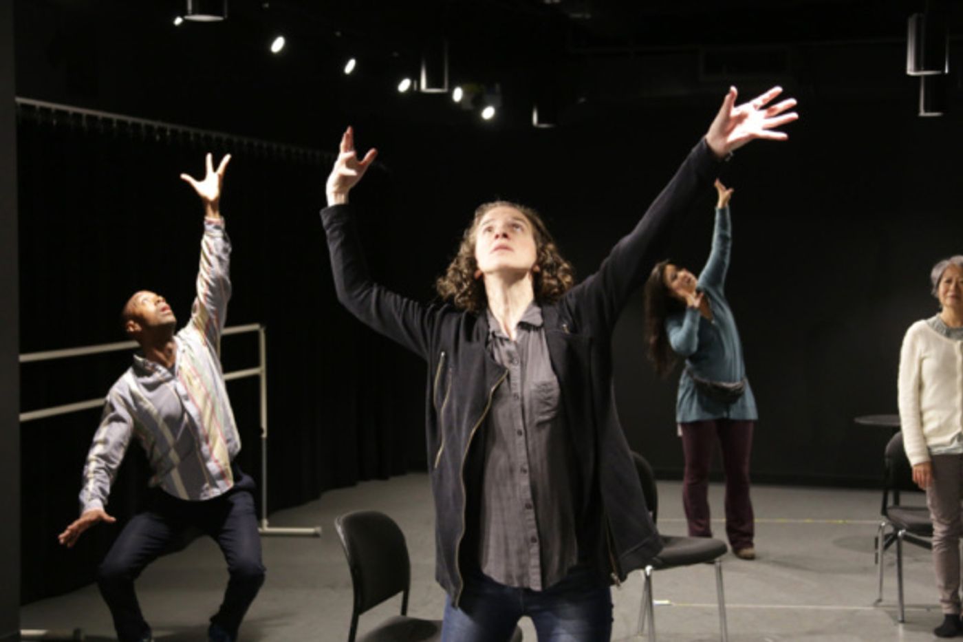 Photo Flash: Inside Rehearsals For The World Premiere Of Charise Greene's CANNIBAL GALAXY: A LOVE STORY  Image