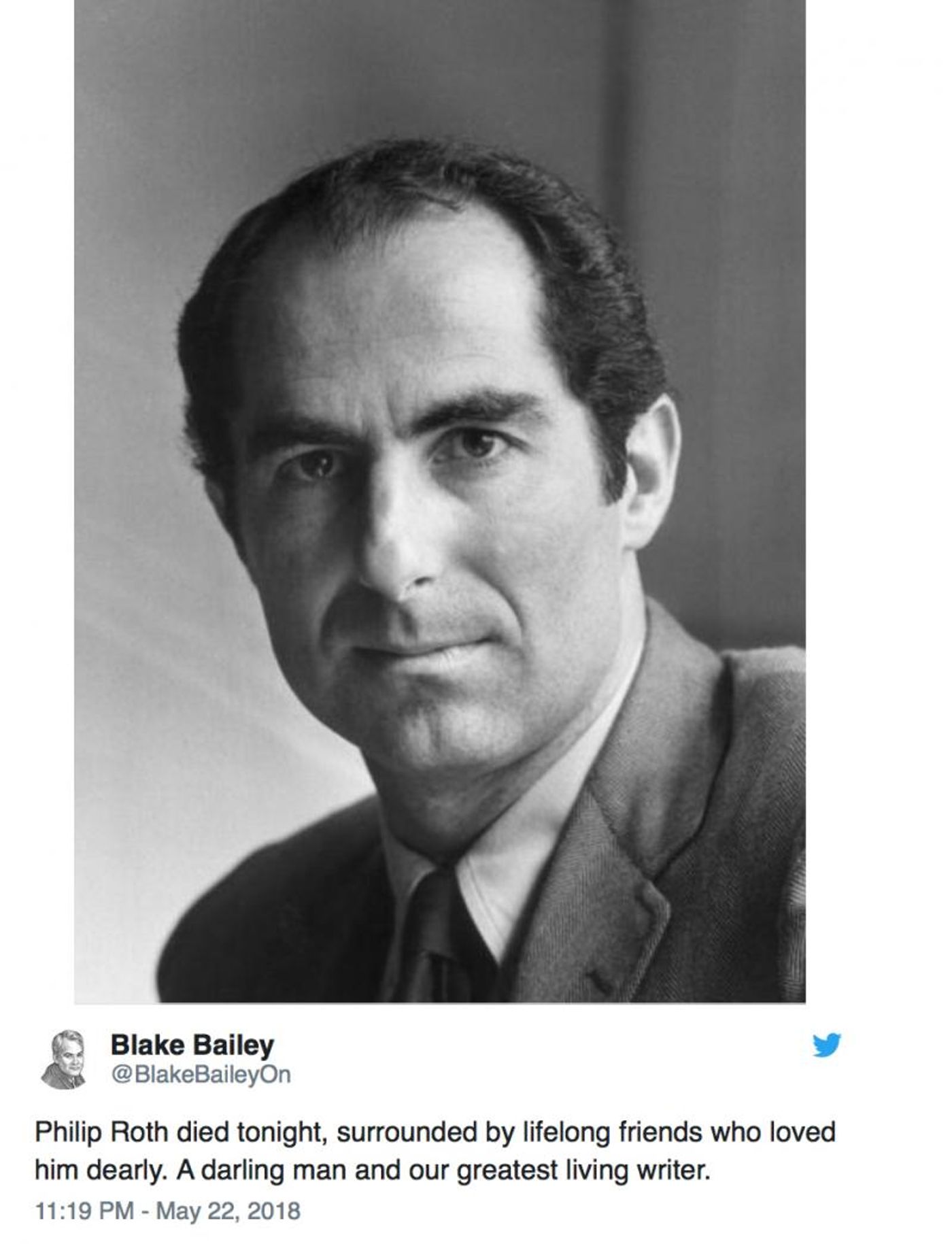 Honoring the Late Literary Giant Philip Roth  Image