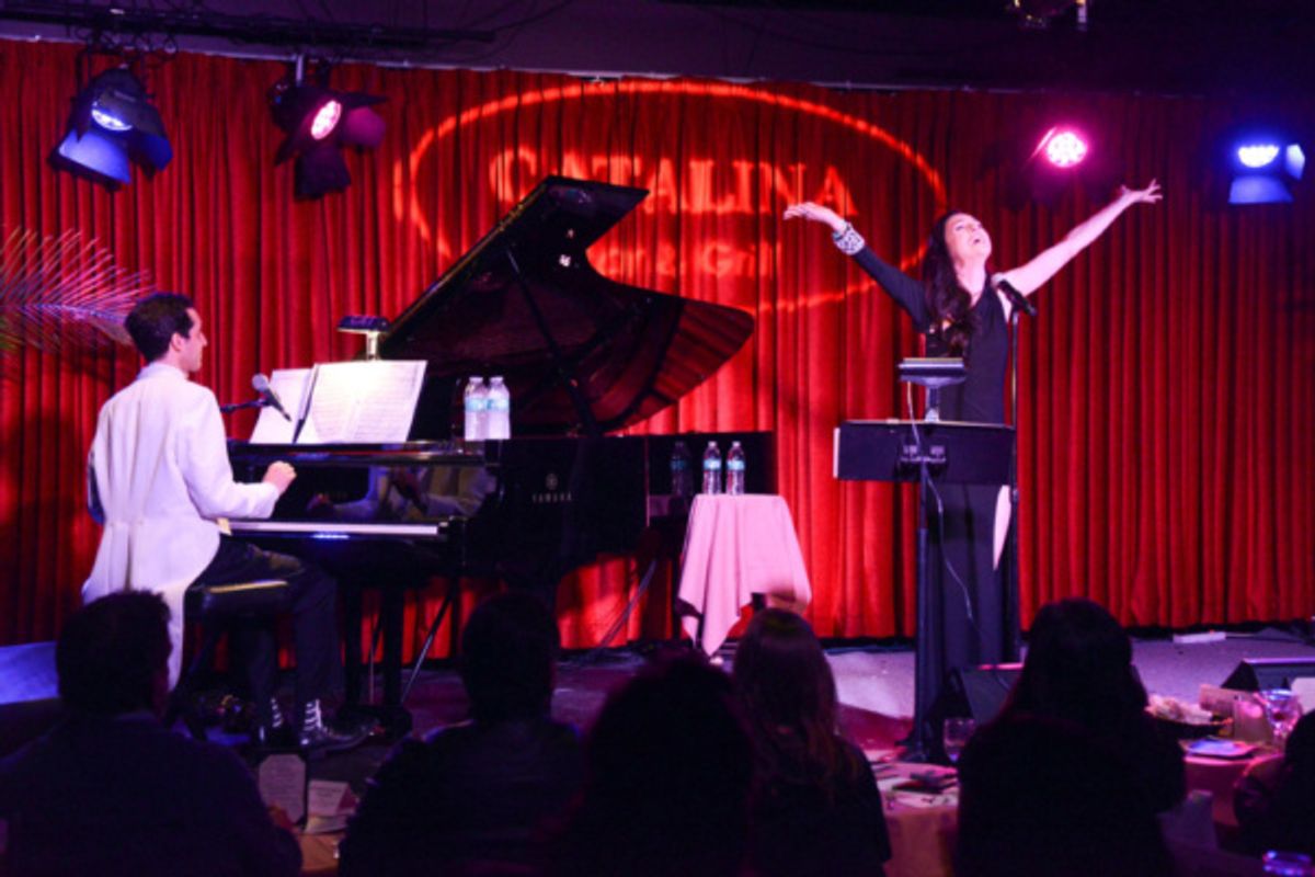 Sean Alexander Bart and Lena Hall at 