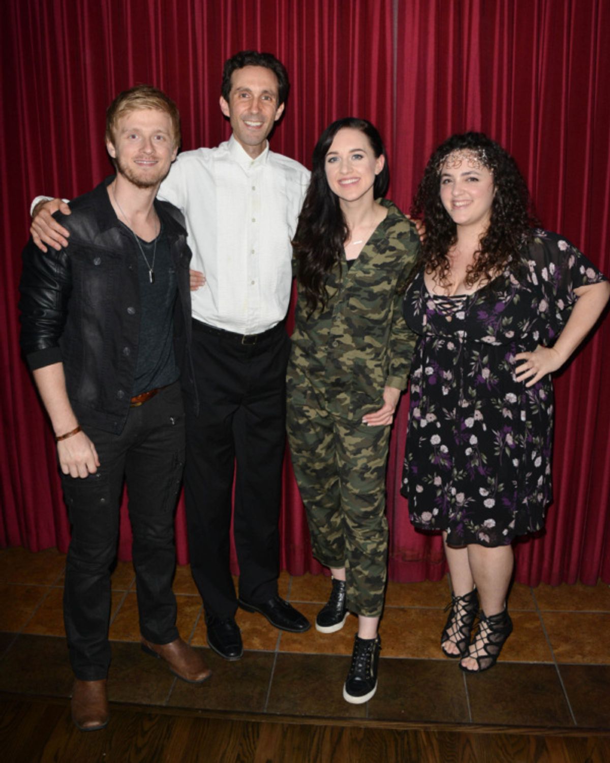 L to R: Anthony Federov, Sean Alexander Bart, Lena Hall, Shelley Segal at 