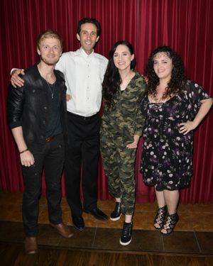 L to R: Anthony Federov, Sean Alexander Bart, Lena Hall, Shelley Segal Photo