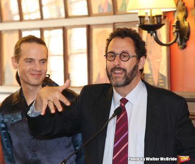 Jordan Roth and Tony Kushner Photo