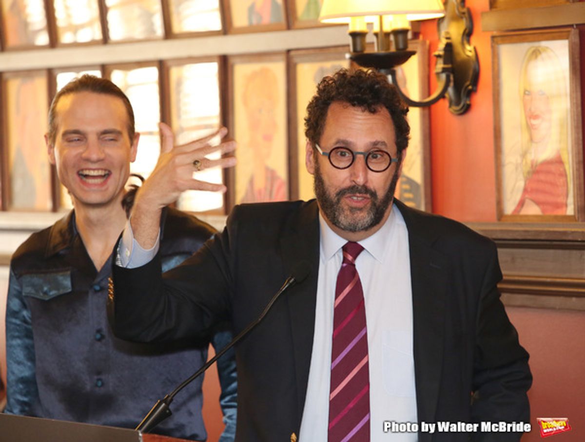 Jordan Roth and Tony Kushner at 