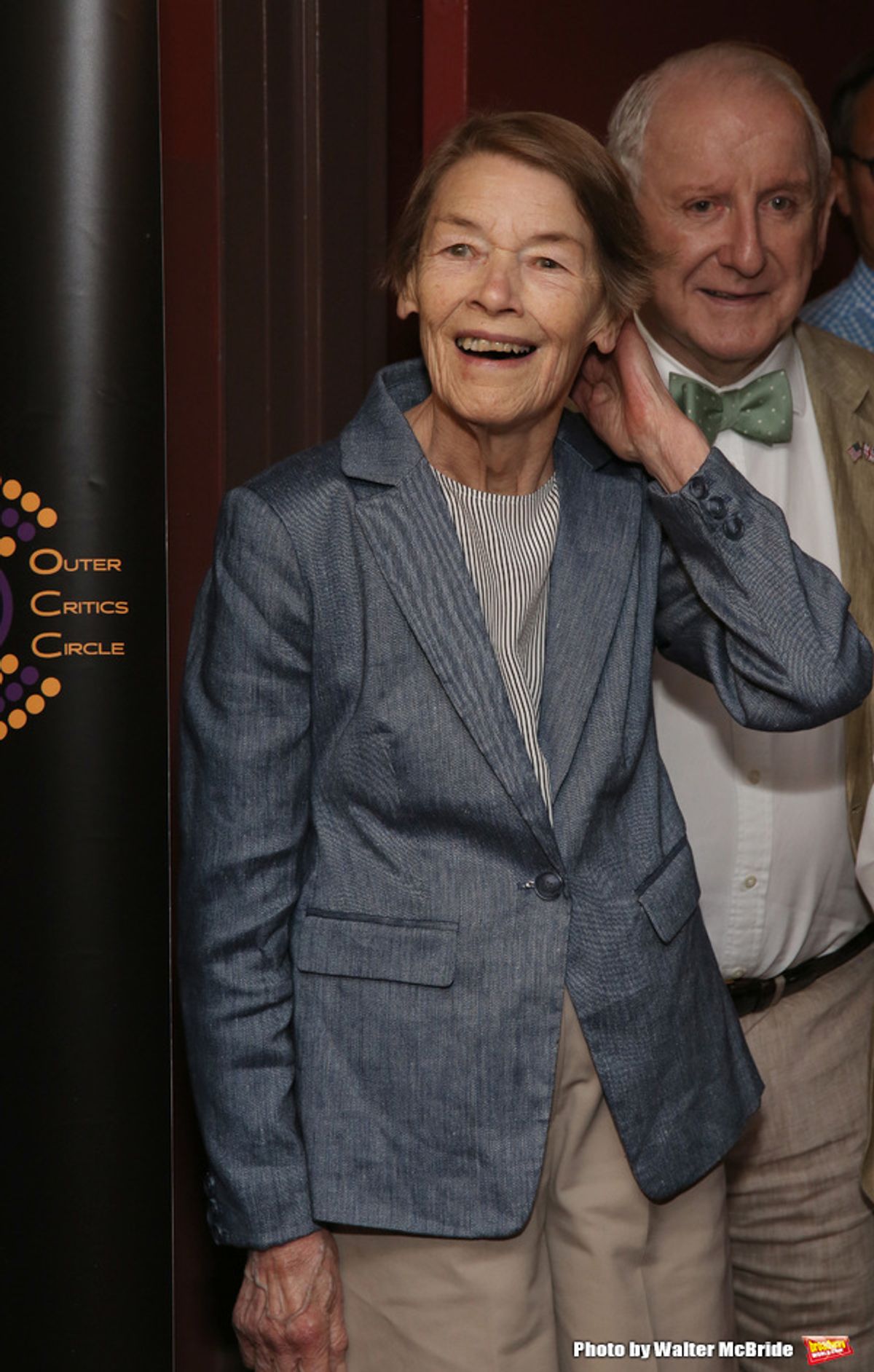 Glenda Jackson and Lionel Larner at 