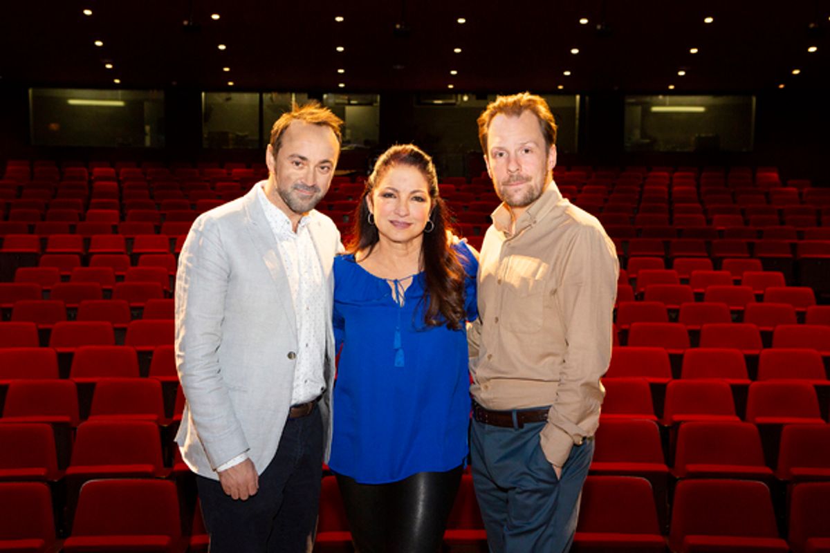 Chris Stafford, Gloria Estefan, Nikolai Foster at 