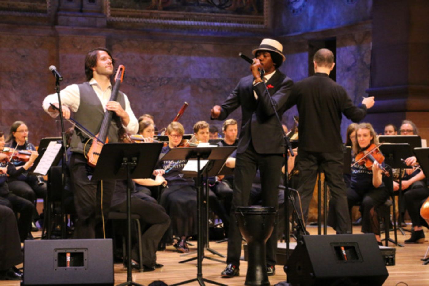 Photo Flash: Beatboxer And Electric Cellist Mix It Up At The PSO BRAVO! School Day Concert Photo Flash: Beatboxer And Electric Cellist Mix It Up At The PSO BRAVO! School Day Concert Image