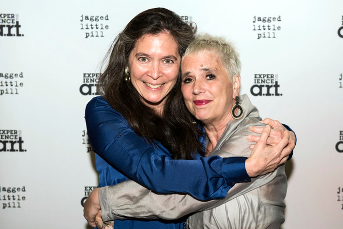 Diane  Paulus  and  Eve  Ensler at 