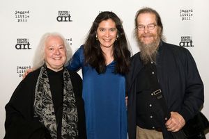 Diane  Paulus  with  Helen  and  David  Meyer Photo