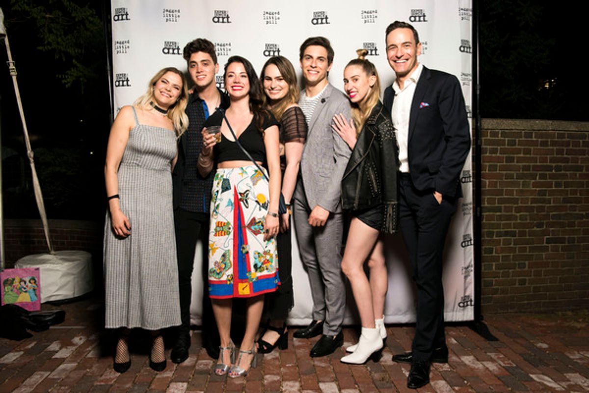 Jane  Bruce,  Antonio  Cipriano,  Kelsey  Orem ,  Kathryn  Gallagher ,  Derek  Klena,  Whitney  Sprayberry  ,  and  Sean  Montgomery  at 