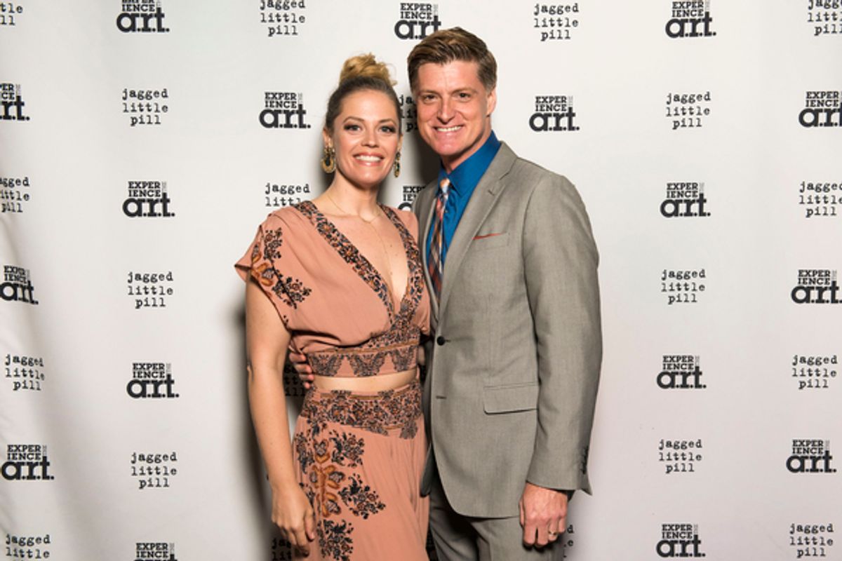 Elizabeth  Stanley  and  Sean  Allan Krill at 