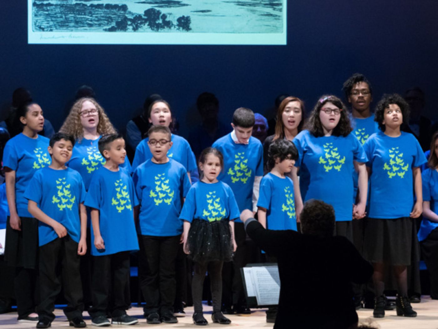 Photo Flash: Blind and Visually Impaired Students Bring THE RHYTHM OF LIFE to The Metropolitan Museum Of Art  Image